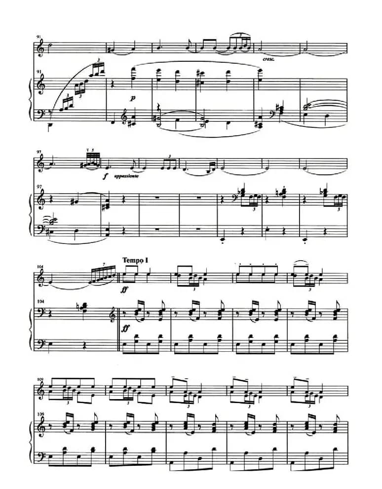 塞外舞曲（小提琴+钢琴伴奏）