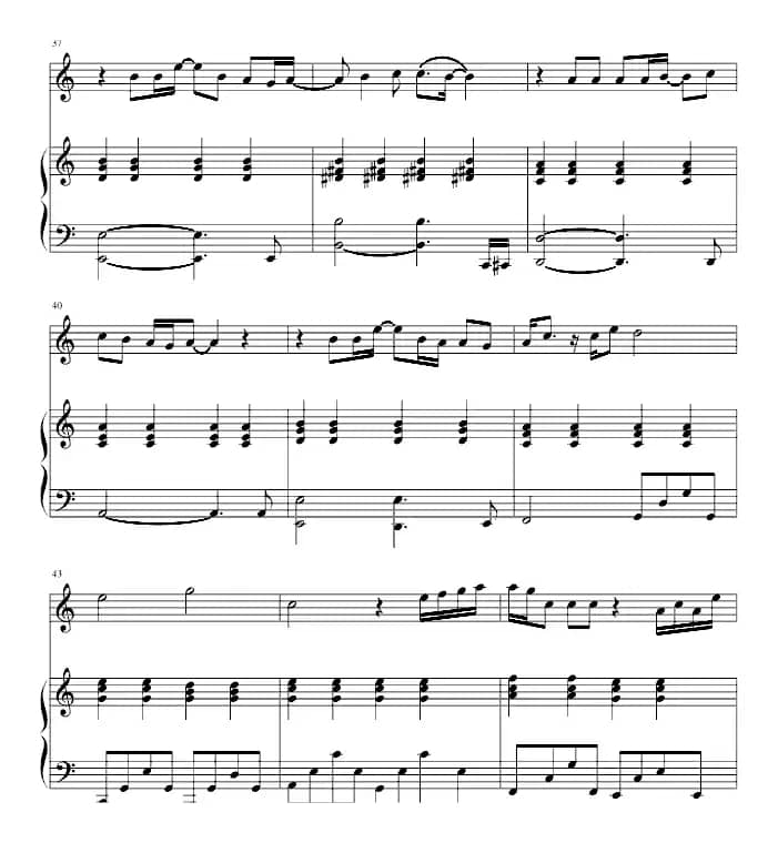 爱很简单（小提琴+钢琴）