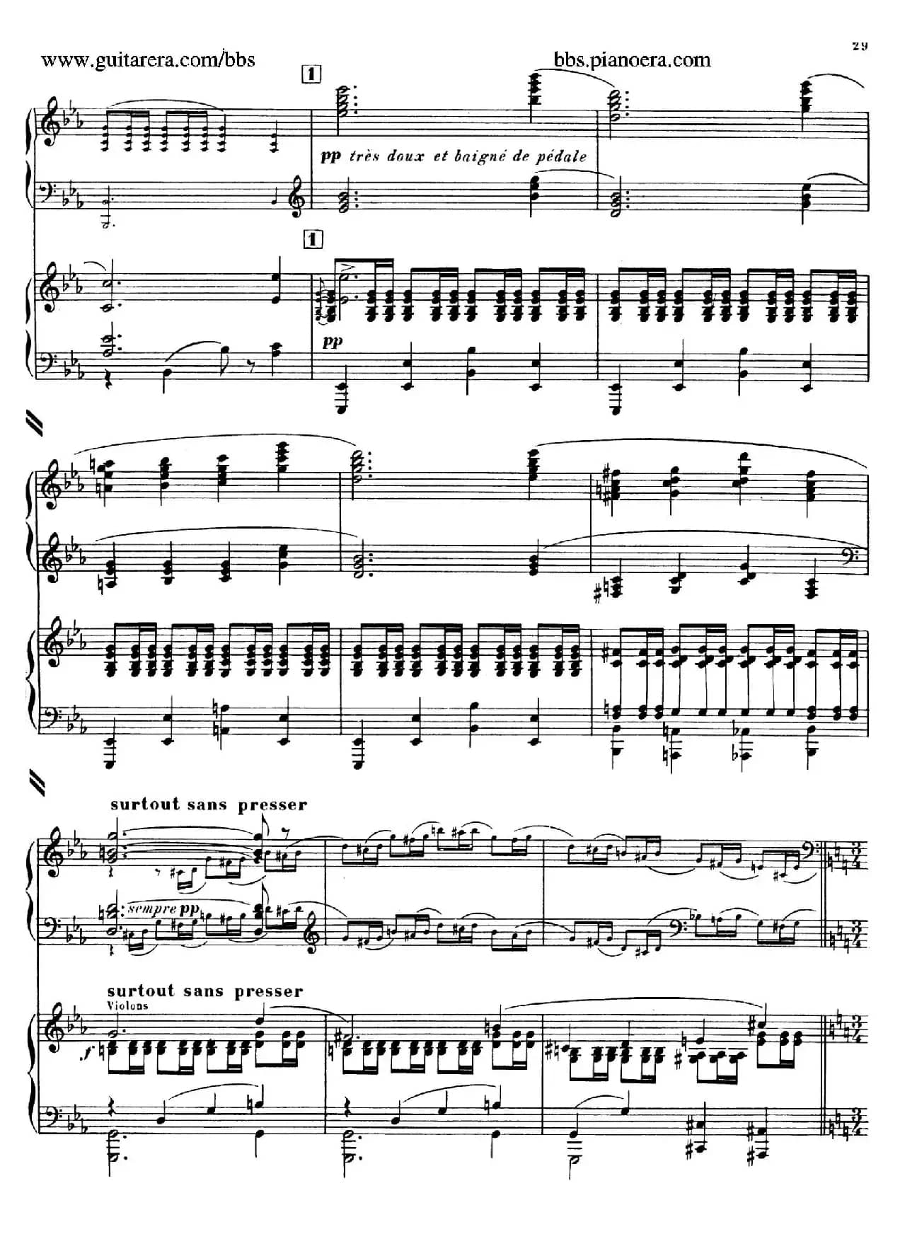 Piano Concerto in c-sharp Minor(升c小调钢琴协奏曲·第二乐章)