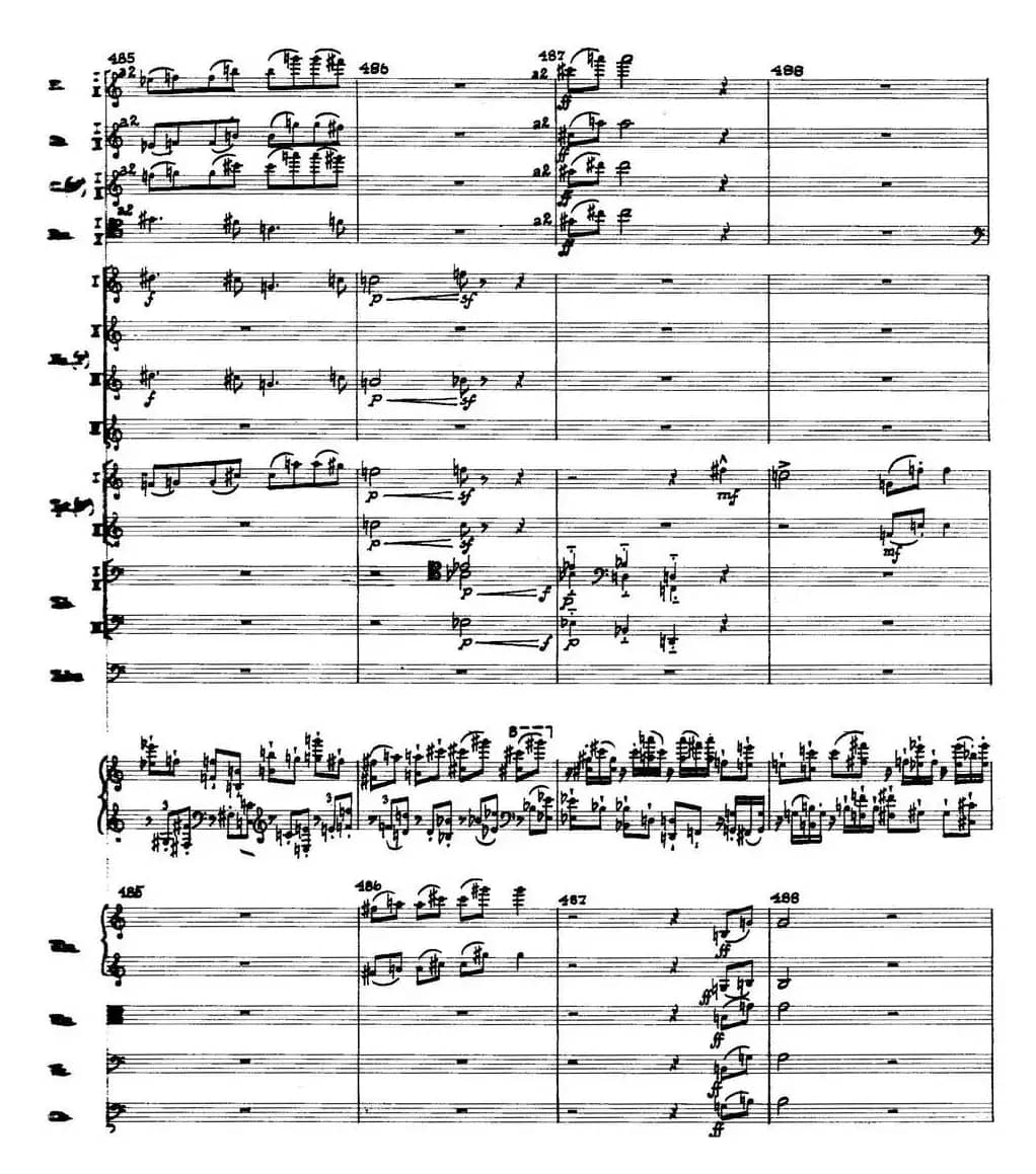 Piano Concerto Op.42（钢琴协奏曲总谱P35-66）
