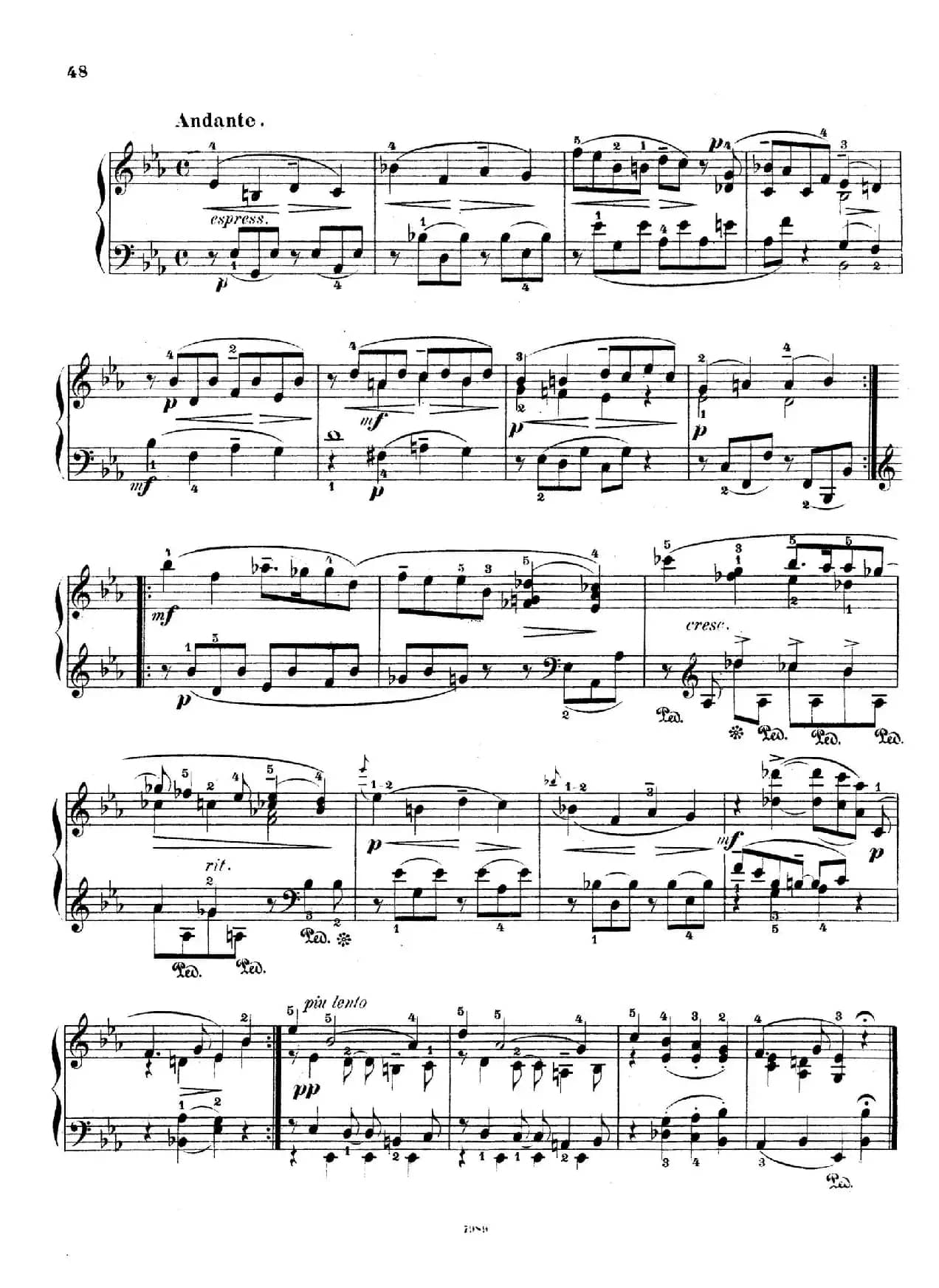 Five Sonatinas Op.70（5首钢琴小奏鸣曲·5）