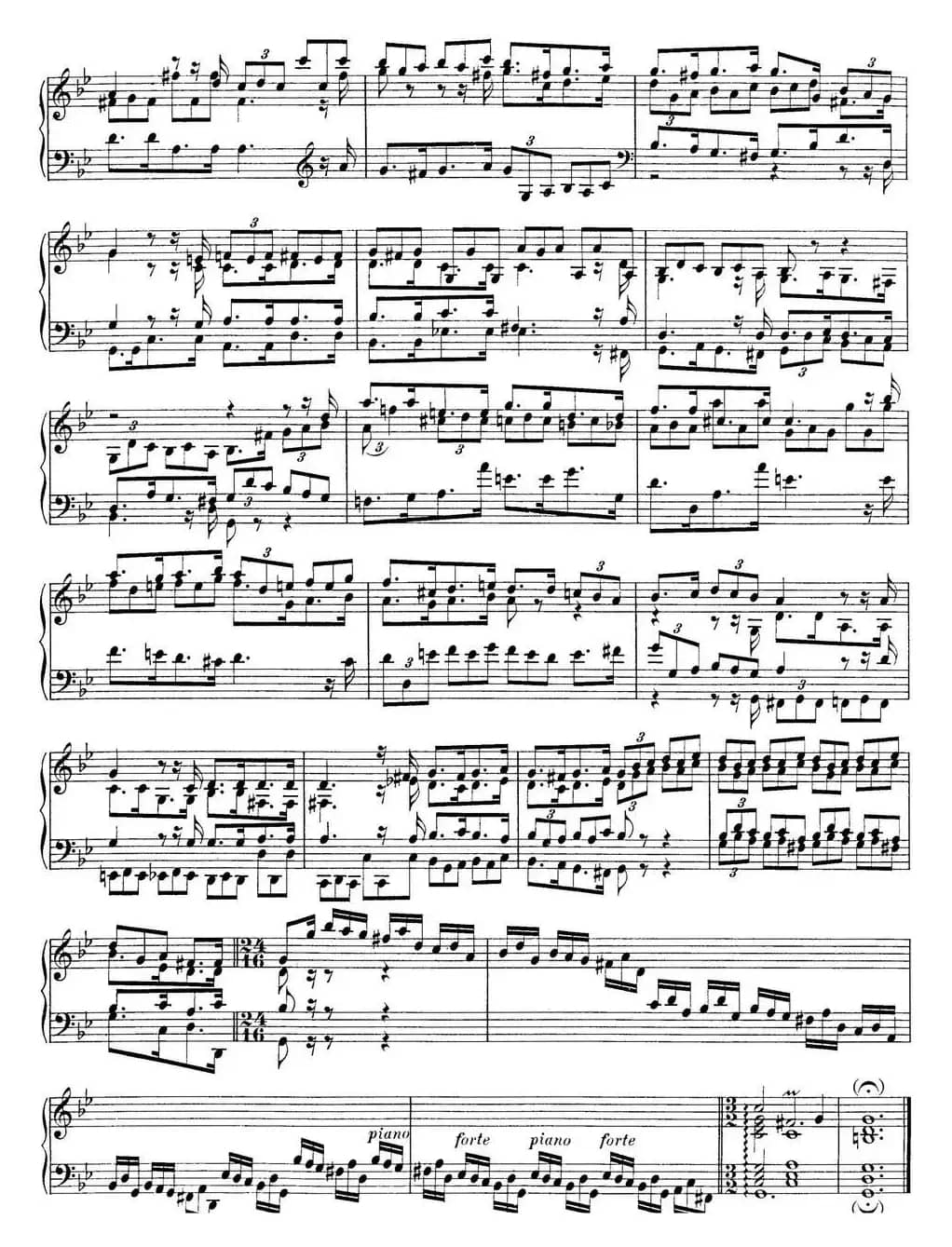 Toccata BWV 915(7首托卡塔·No.6 g小调)