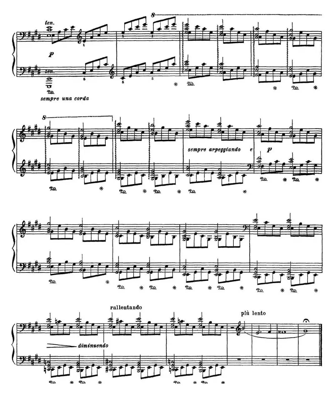 李斯特 旅游岁月 第三集 S.163 No.3 艾斯特庄园的绿柏2