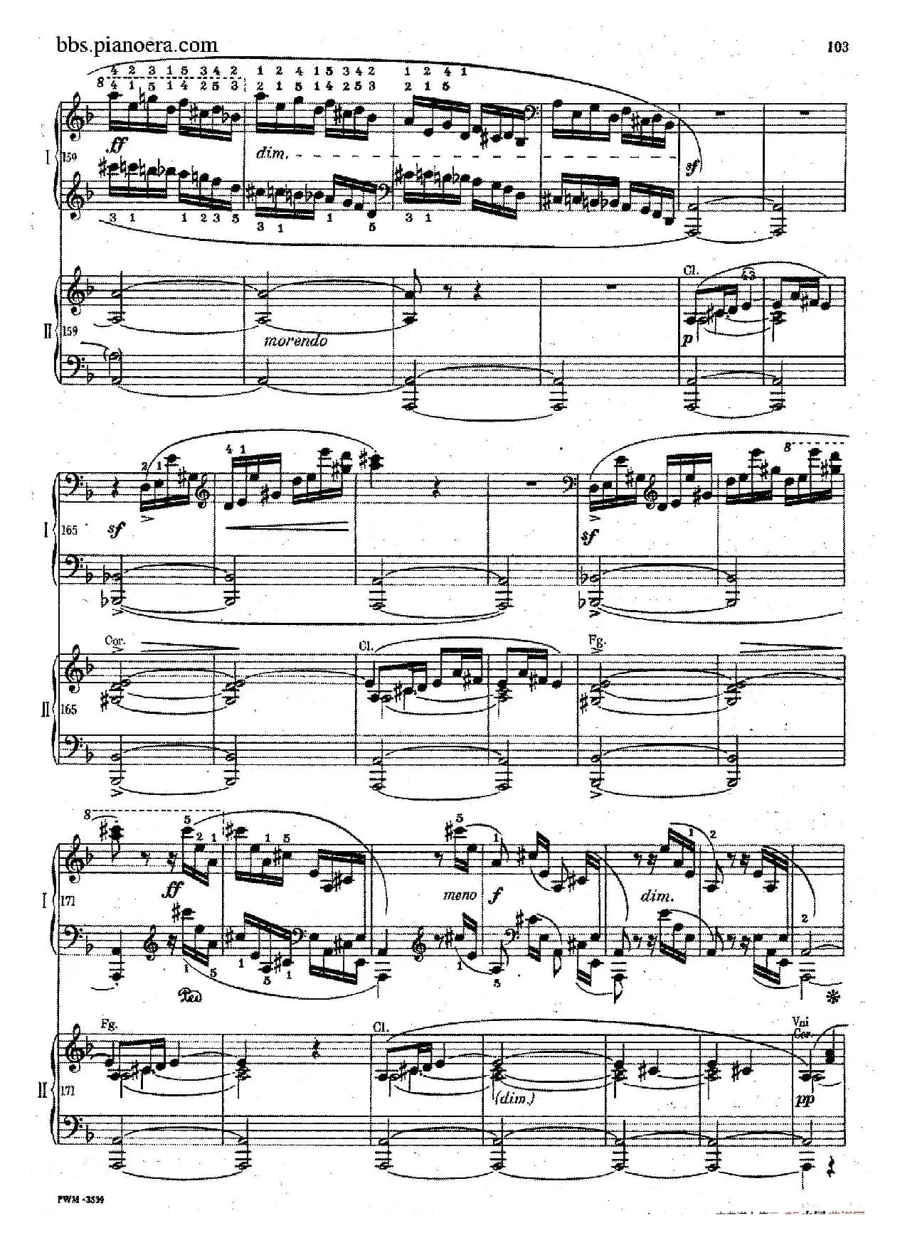 Krakowiak Grand Rondo de Concert Op.14(克拉科维克音乐会用大回旋曲·双钢琴版)