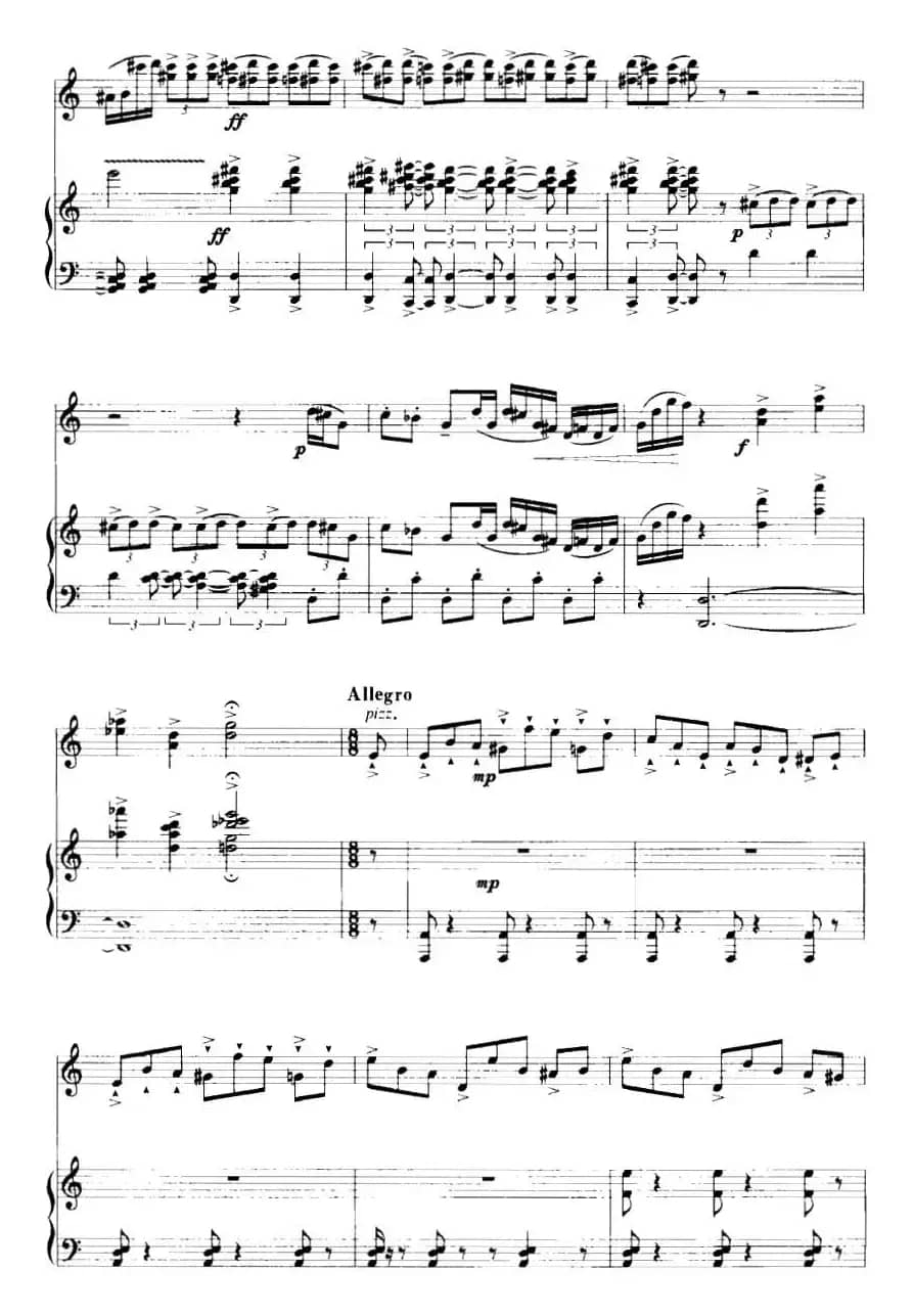 舞！舞！！（小提琴+钢琴伴奏）