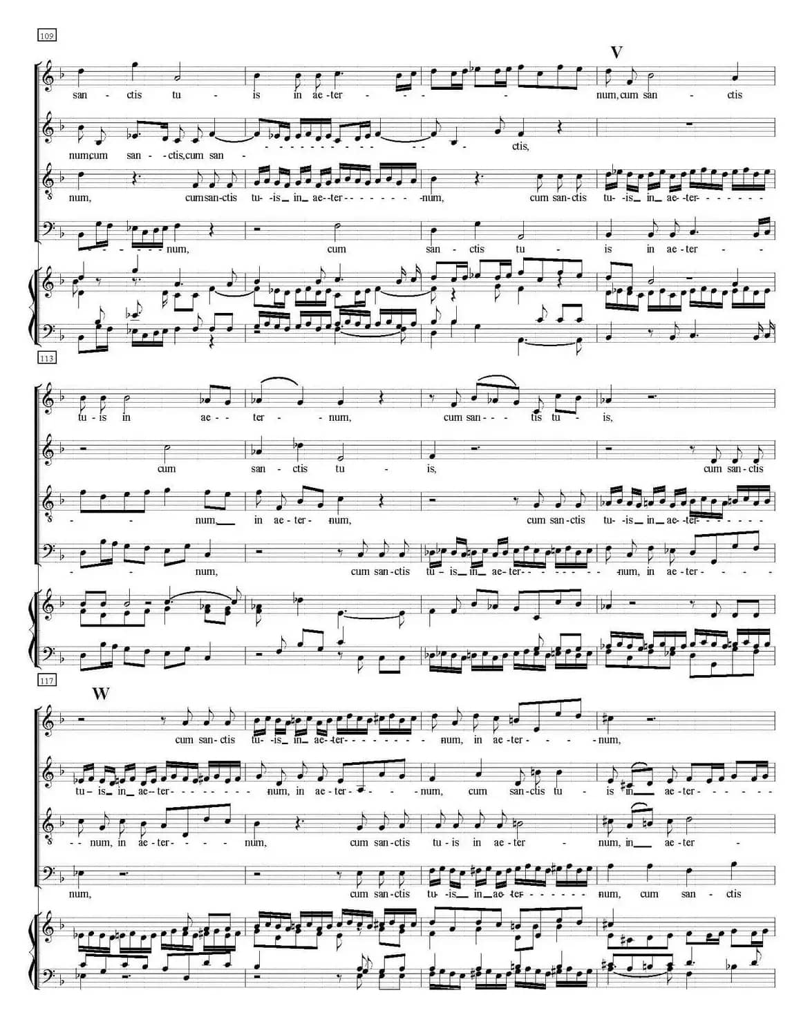 N°12 Agnus Dei（萨克斯四重奏+钢琴伴奏）