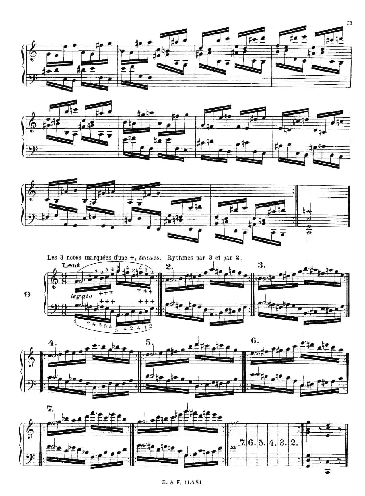 51 Exercises, WoO 6（51首钢琴练习 8—12）