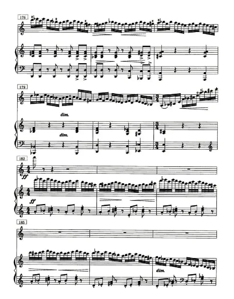 鼓声（小提琴+钢琴）