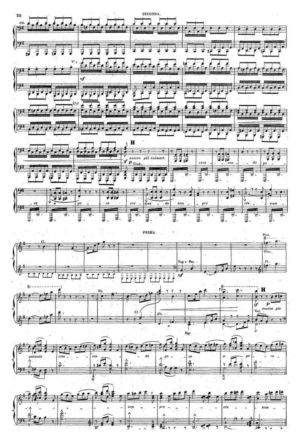 Harold en Italie Op.16 - 4 Hands（哈罗尔德在意大利·四手联弹）（P11——20）