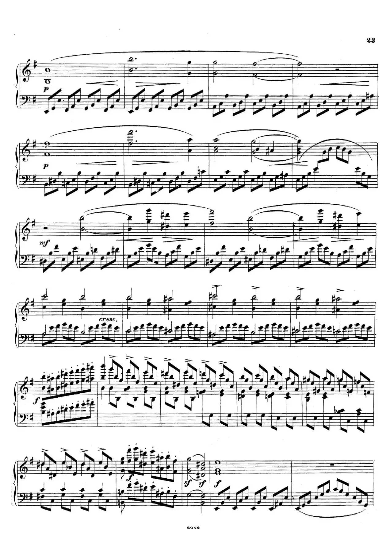 尼尔斯·加德 - e小调钢琴奏鸣曲