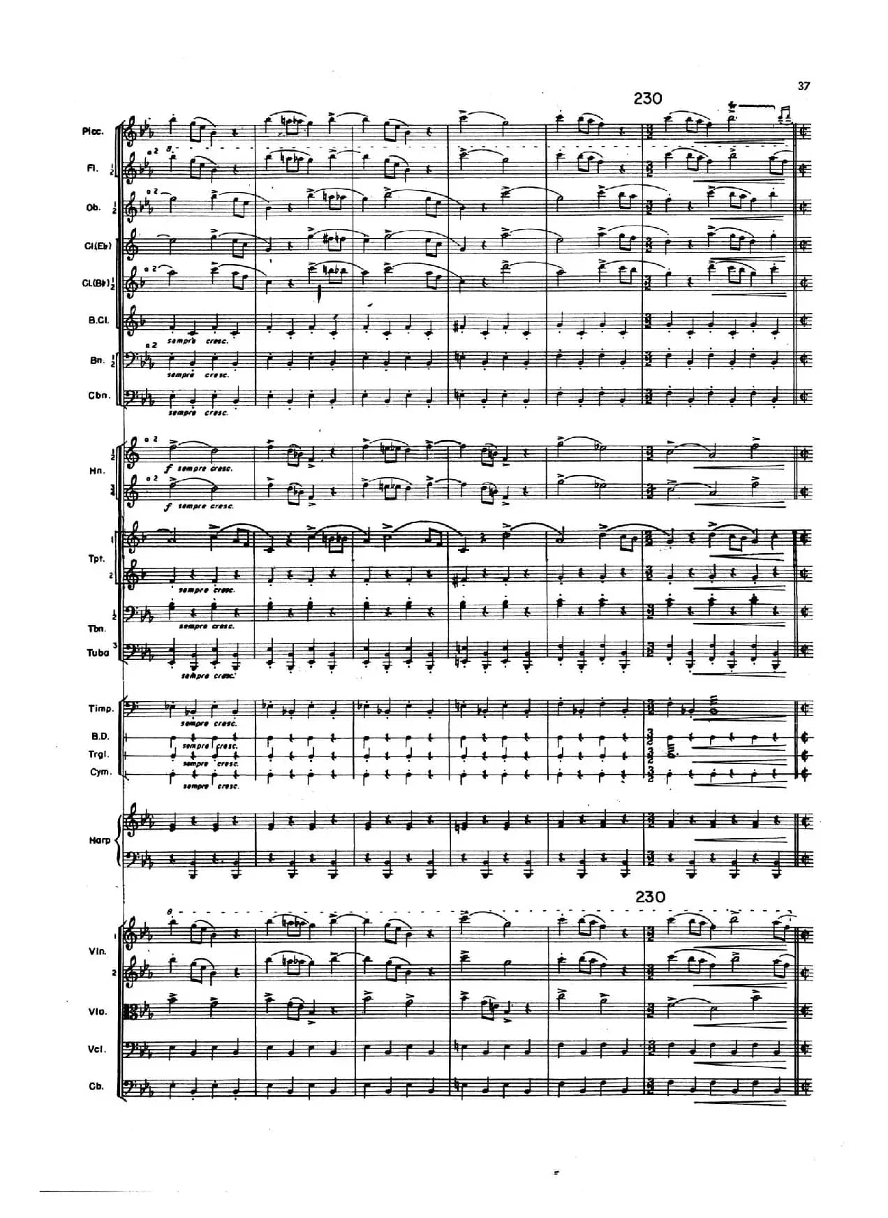 OVERTURE TO CANDIDE（《坎迪德》序曲）（交响乐总谱）