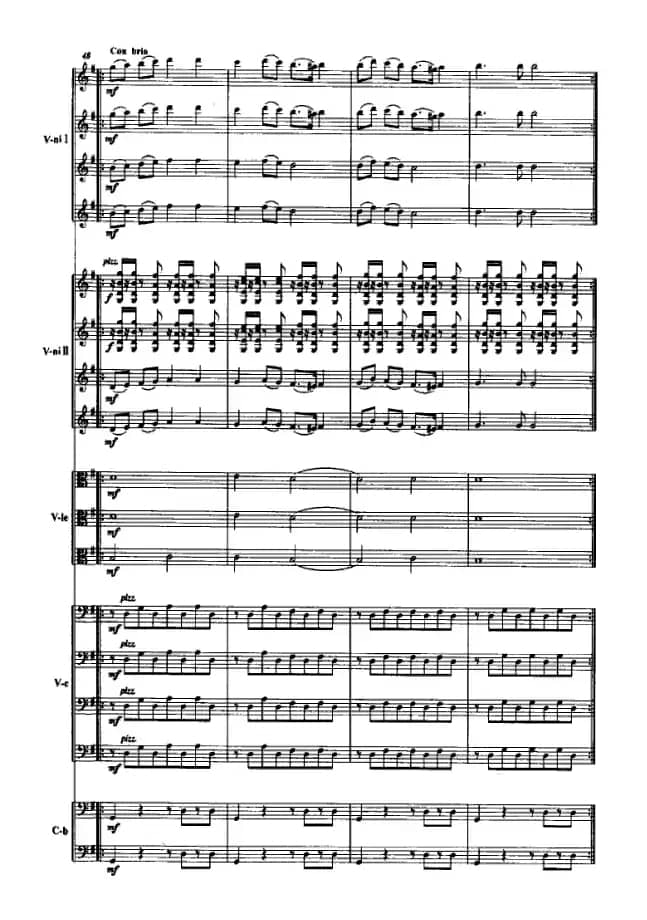 半个月亮爬上来（弦乐队+独奏小提琴+女中音）