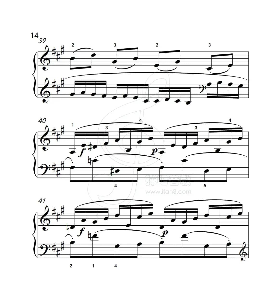 练习曲 40（克拉莫钢琴练习曲60首）