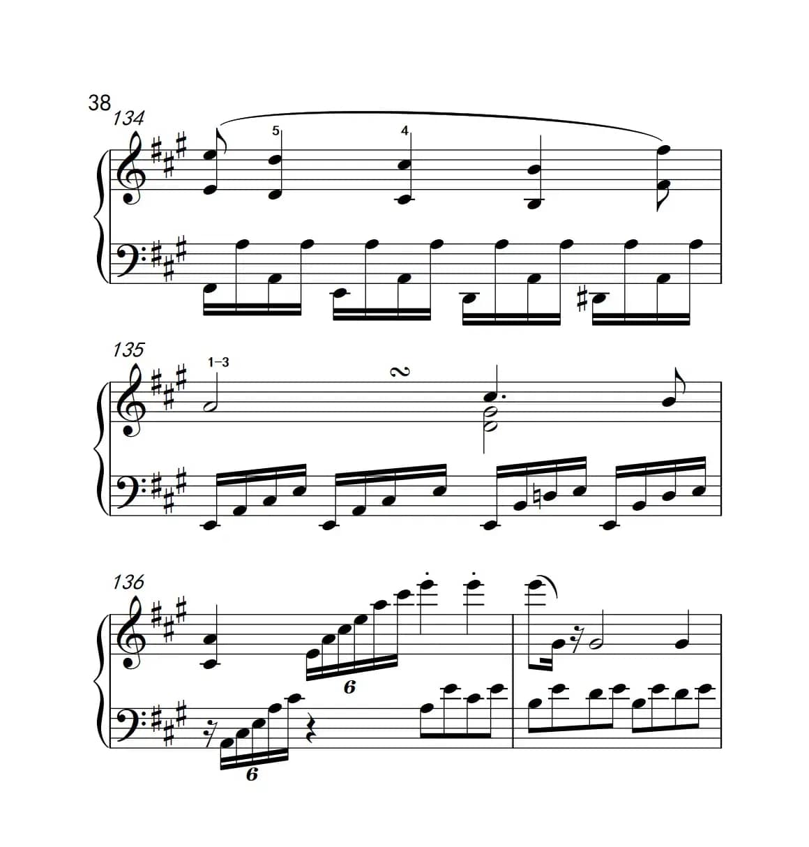 奏鸣曲 Opus 2 Nr.2 第四乐章（贝多芬奏鸣曲集 1）