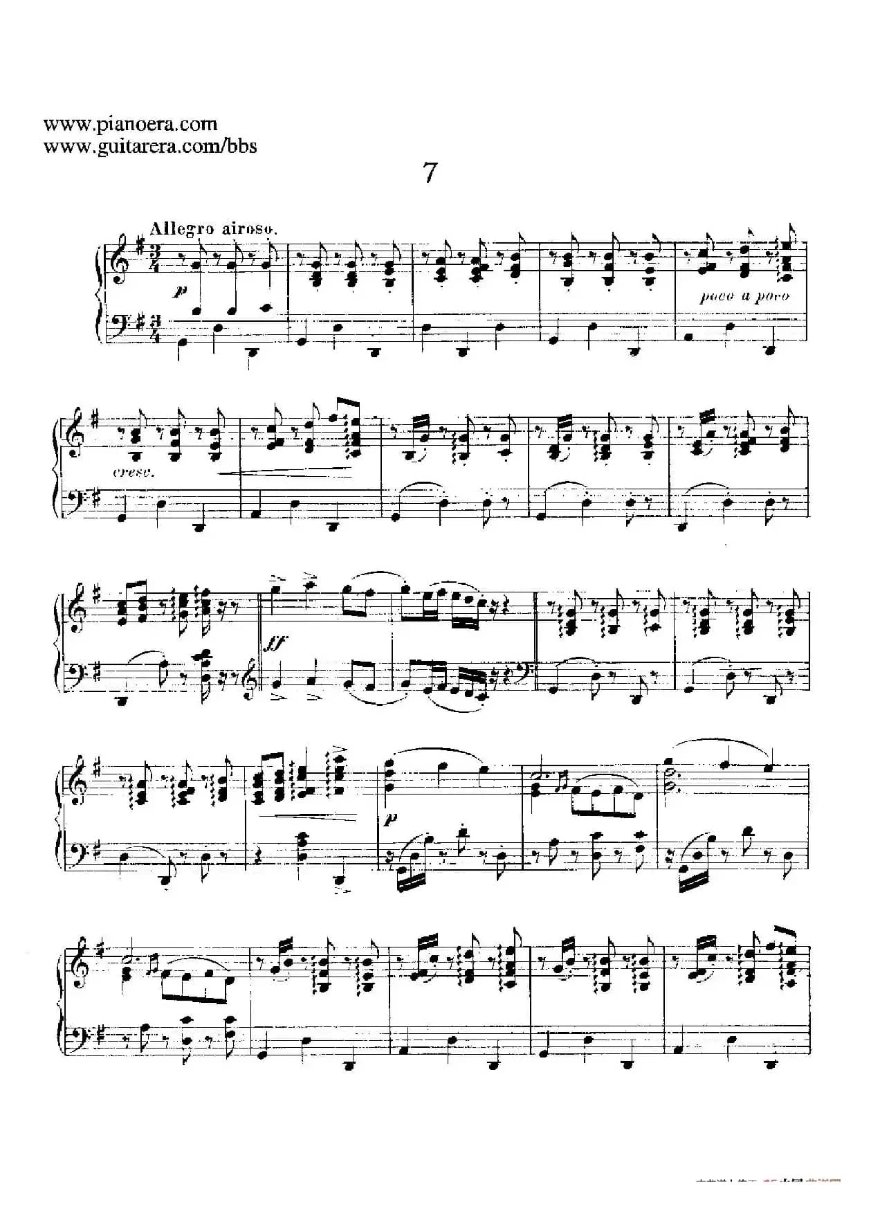 12 Spanish Danses Op.37（12首西班牙舞曲·7）