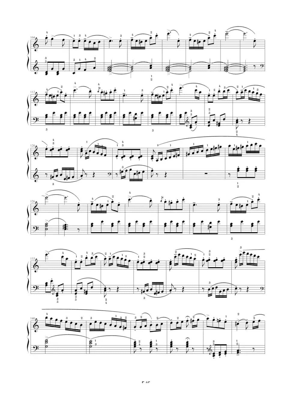 库劳—C大调钢琴小奏鸣曲（Op.55 No.3）