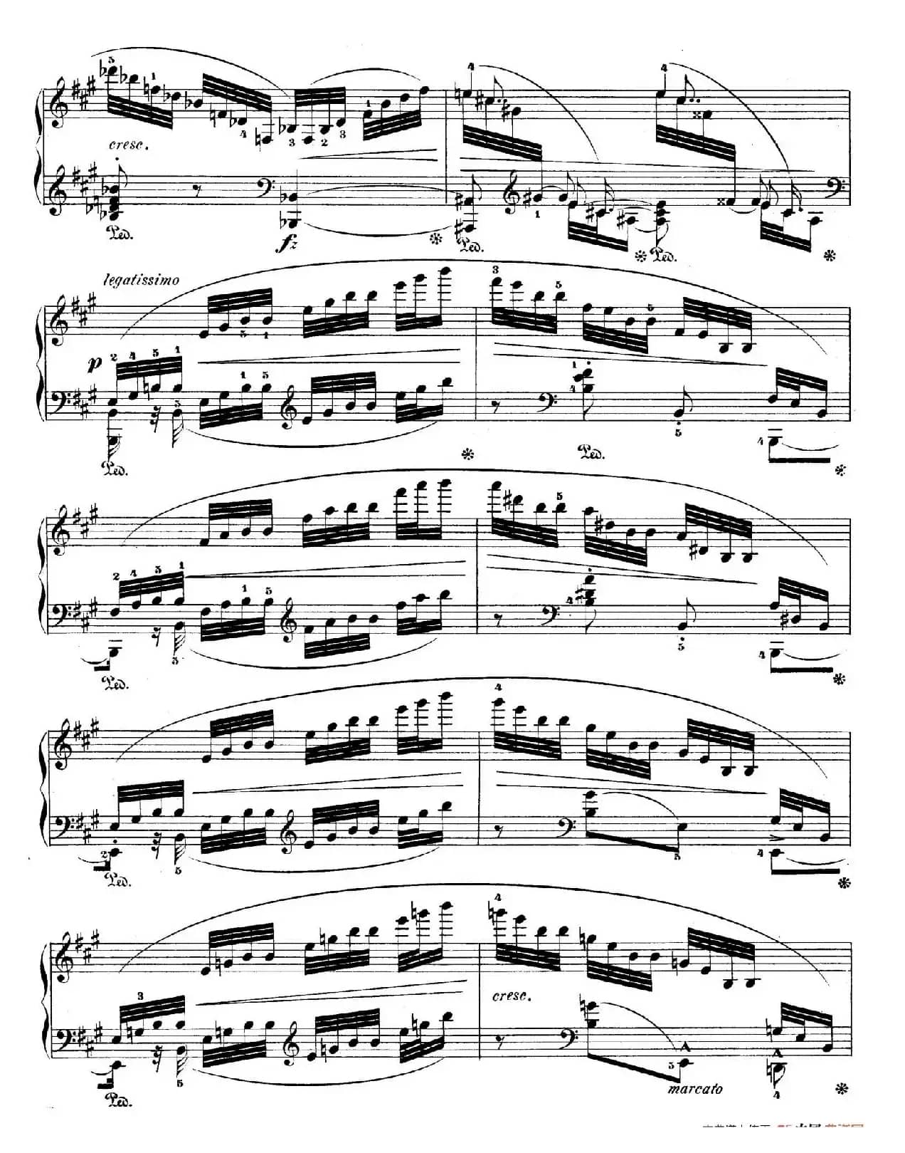 Grand Fantasy on Polish Airs Op.13（华丽的波兰民歌幻想曲·钢琴独奏版）