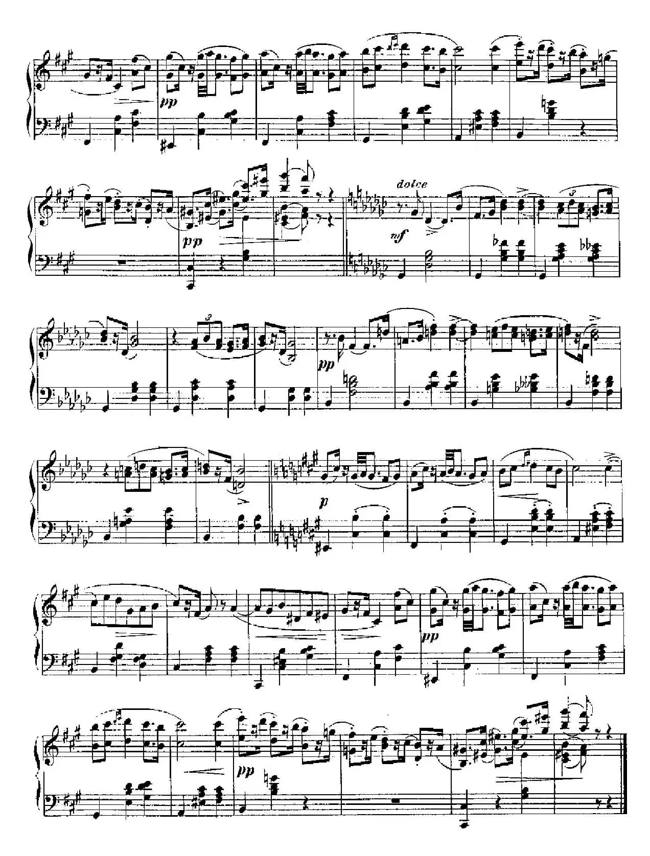 Five Polish National Dance Op.3（5首波兰民族舞曲 No.2）