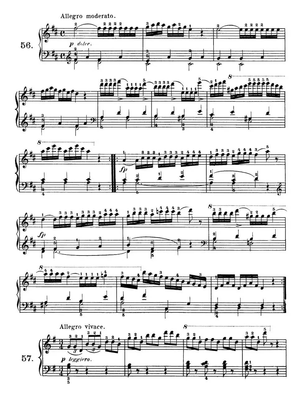 Czerny - 100 Progressive Studies Op.139（47—57）