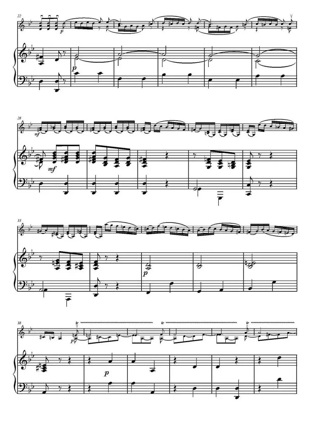 Devil's Trill（III、小提琴+钢琴伴奏）