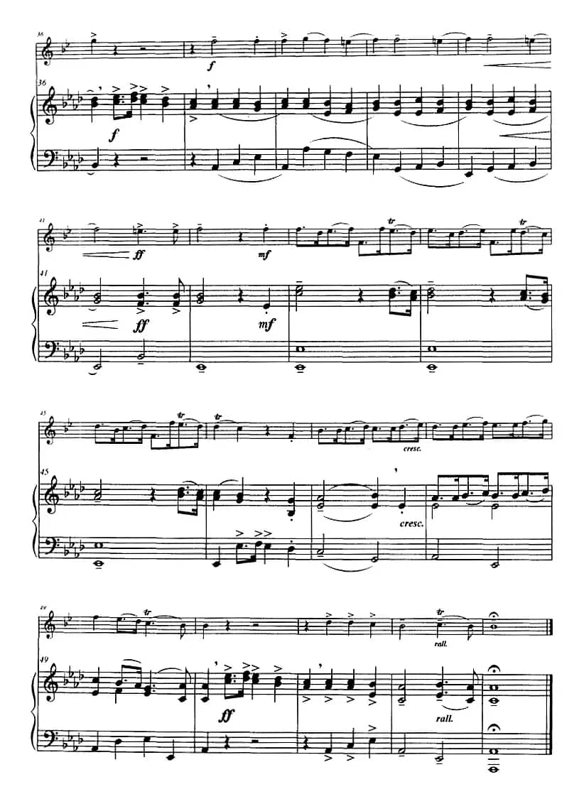 自由调小号（小号+钢琴伴奏）