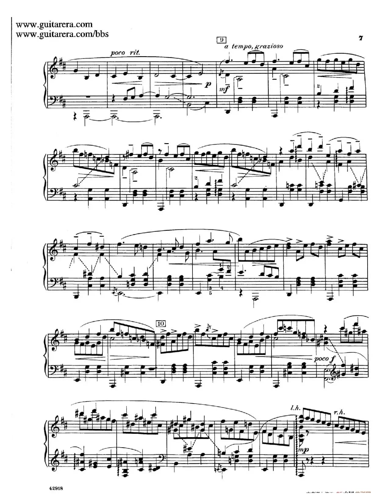 Souvenirs Op.28（纪念曲1. 圆舞曲）