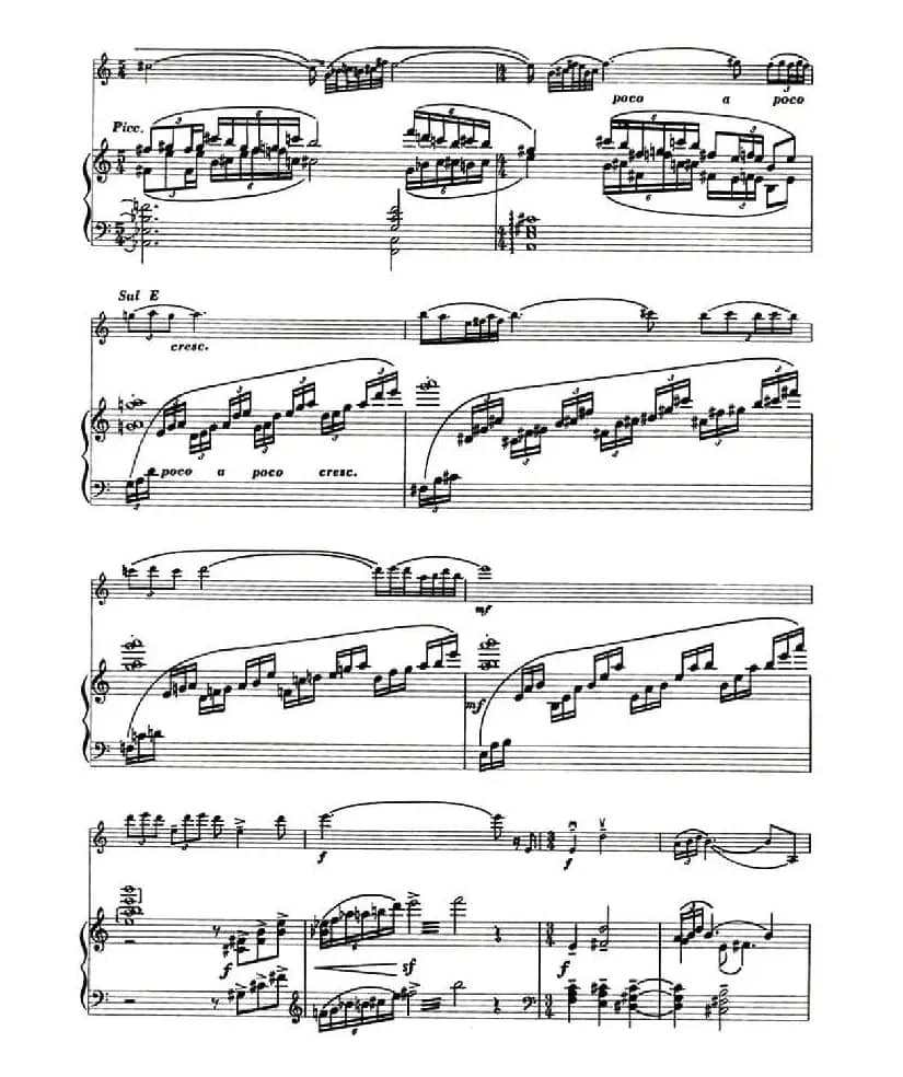 山之女（小提琴+钢琴伴奏）