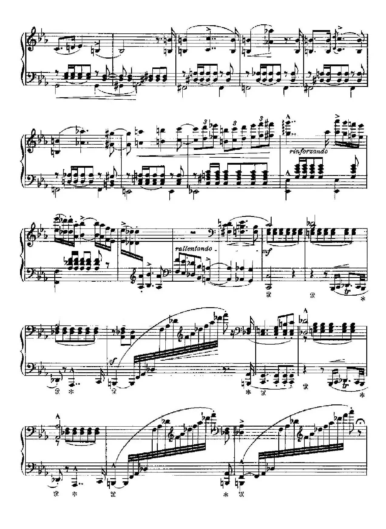 Two Polonaises S.223（2首波洛奈兹舞曲·c小调）