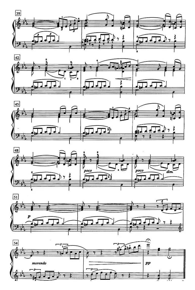 钢琴教程第七级 中外乐曲（七月——刈者之歌 《四季》Op.37 No.7）