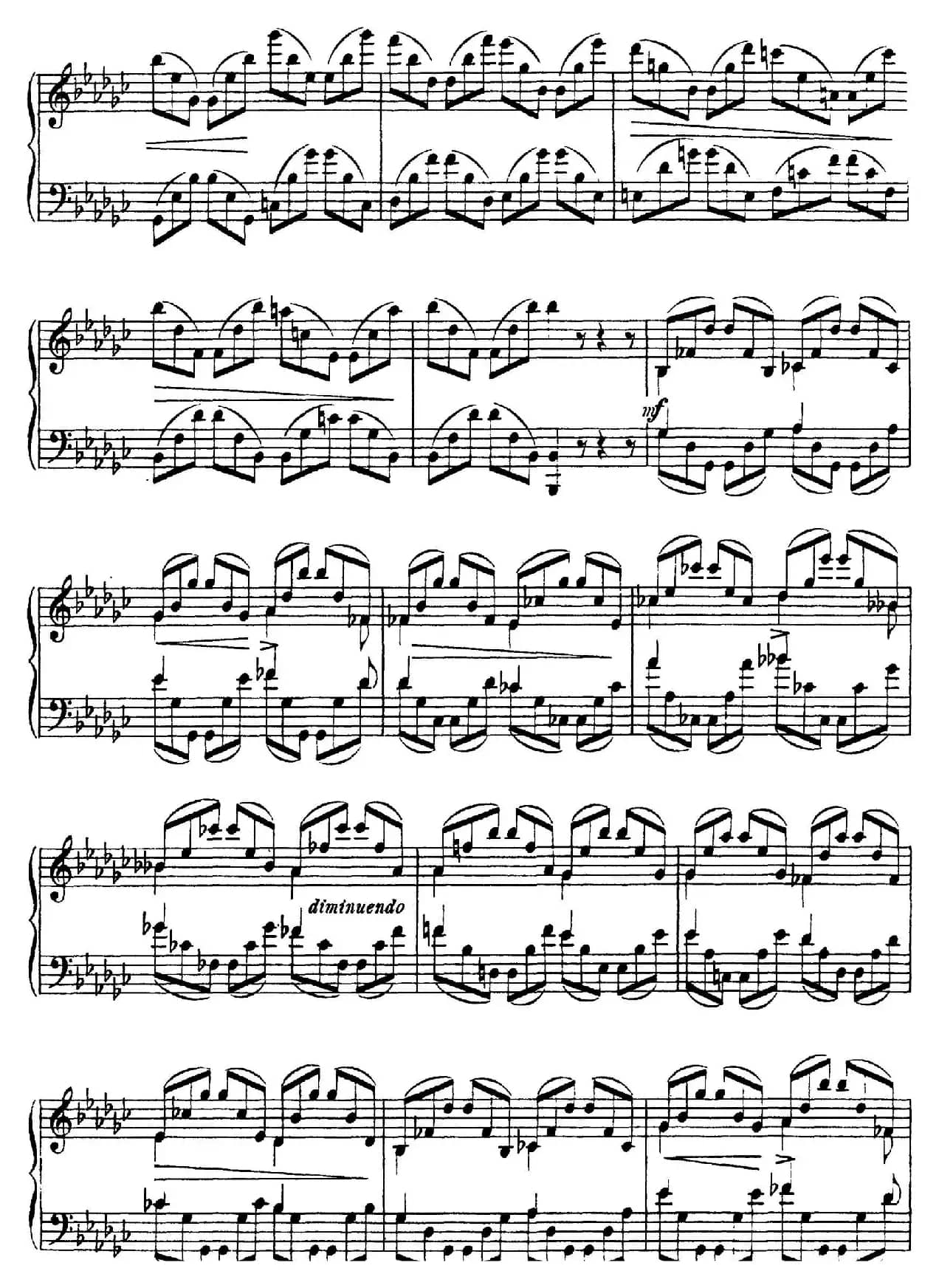 Quatre Etudes Op.41 Op.2（4首练习曲·3）