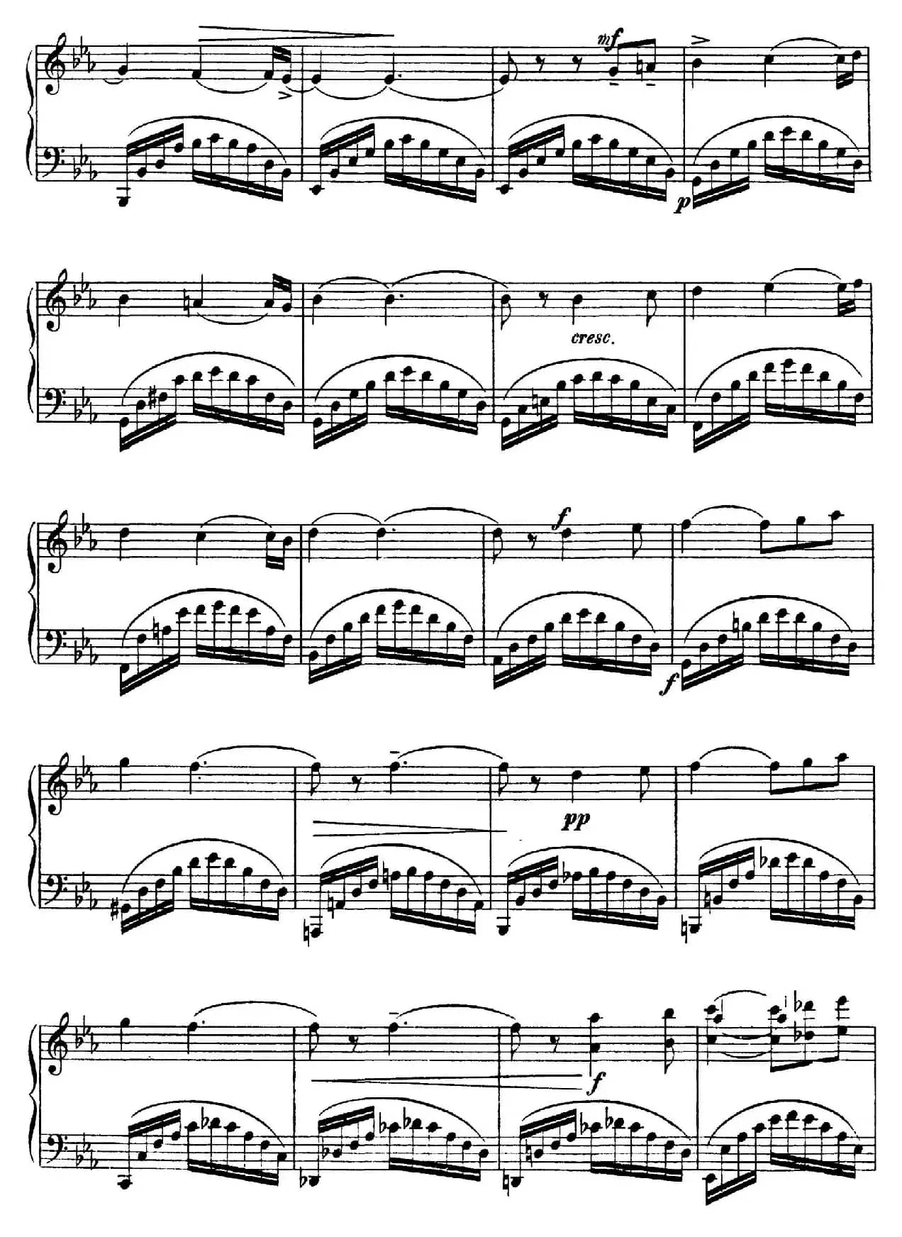 Quatre Etudes Op.41  Op.1（4首练习曲·1）
