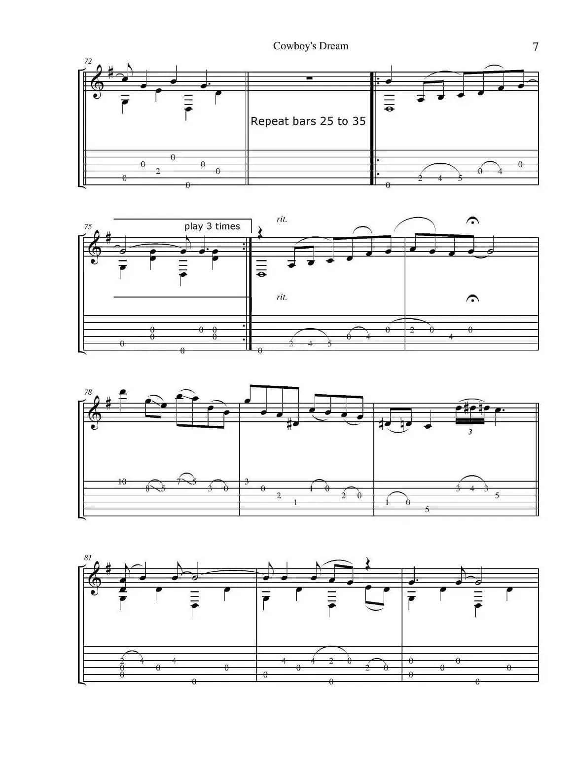 tommy emmanuel：cowboys dream(1)