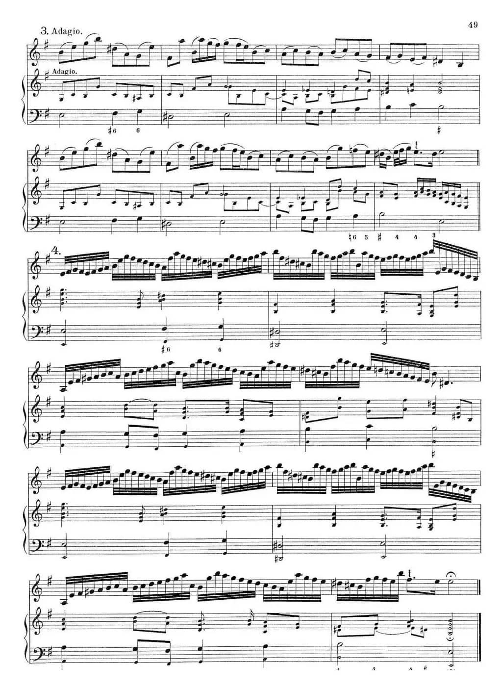 Biber Violin Sonata V（小提琴+钢琴伴奏）