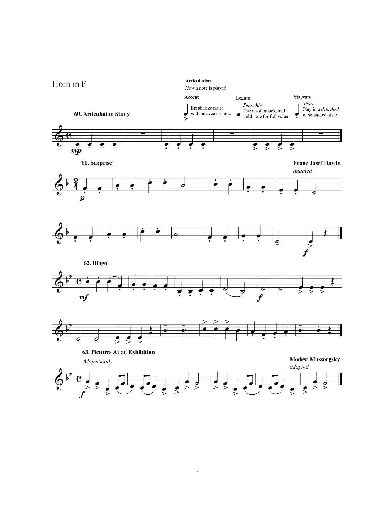 F调圆号初级教程