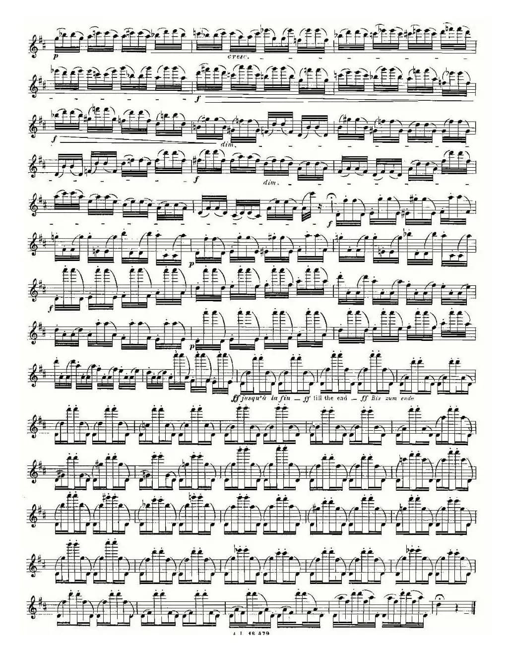 基于维尼亚夫斯基练习曲的10首长笛练习曲之8（Moyse - 10 Studies After Wieniawski）