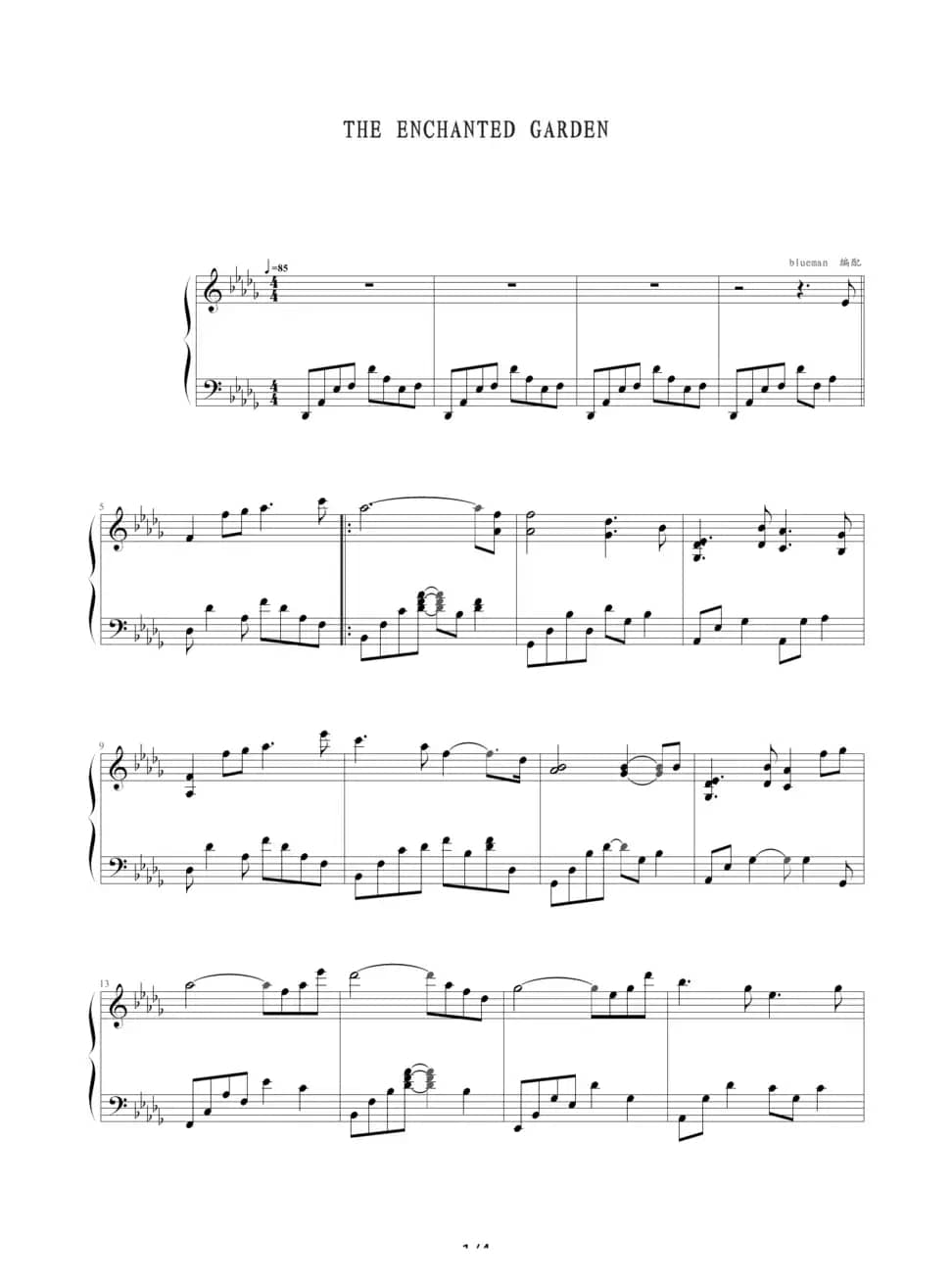 THE ENCHANTED GARDEN