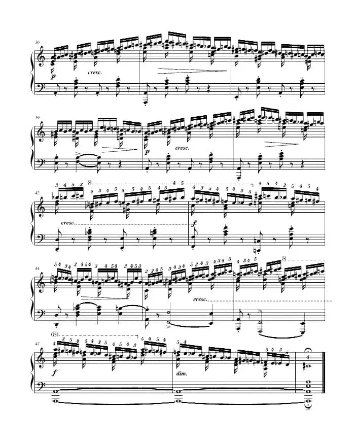 肖邦练习曲十之二