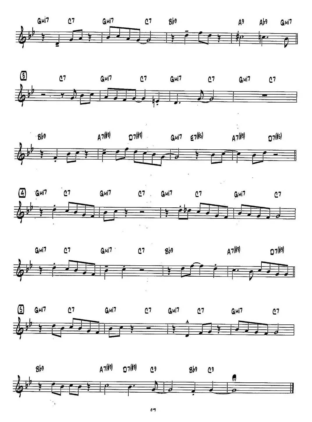 SWING-O-RAMA（15首爵士练习曲之12）