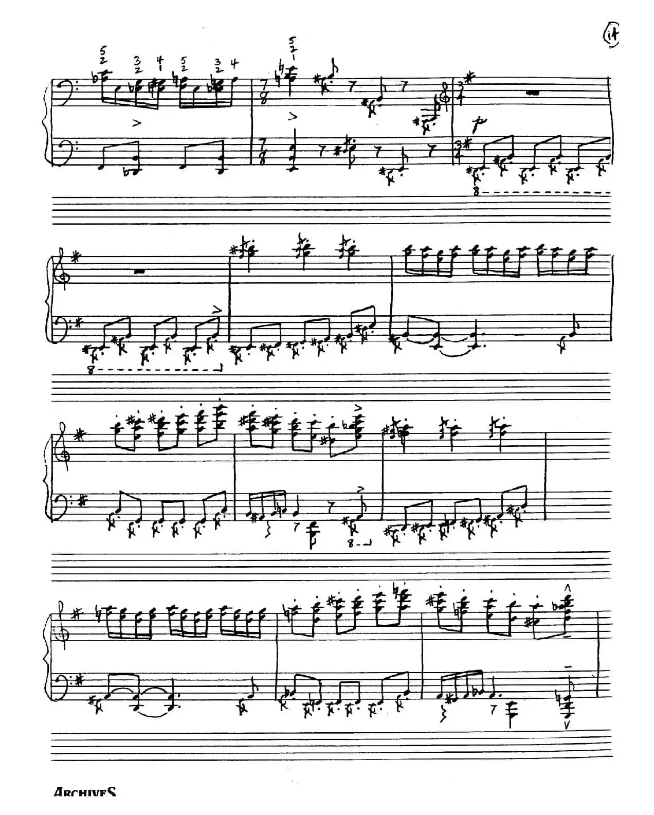 Carmen Variations 12 Pieces（12首卡门主题变奏曲·12）
