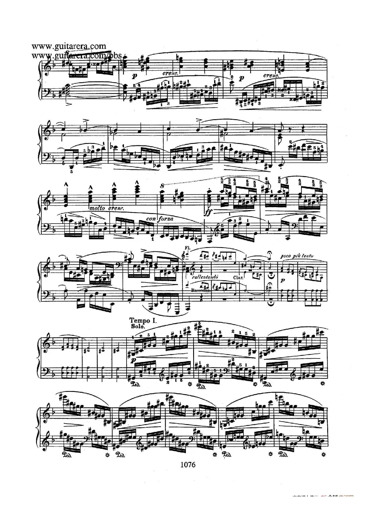 Krakowiak Grand Rondo de Concert Op.14 （克拉科维克音乐会用大回旋曲·钢琴独奏版）