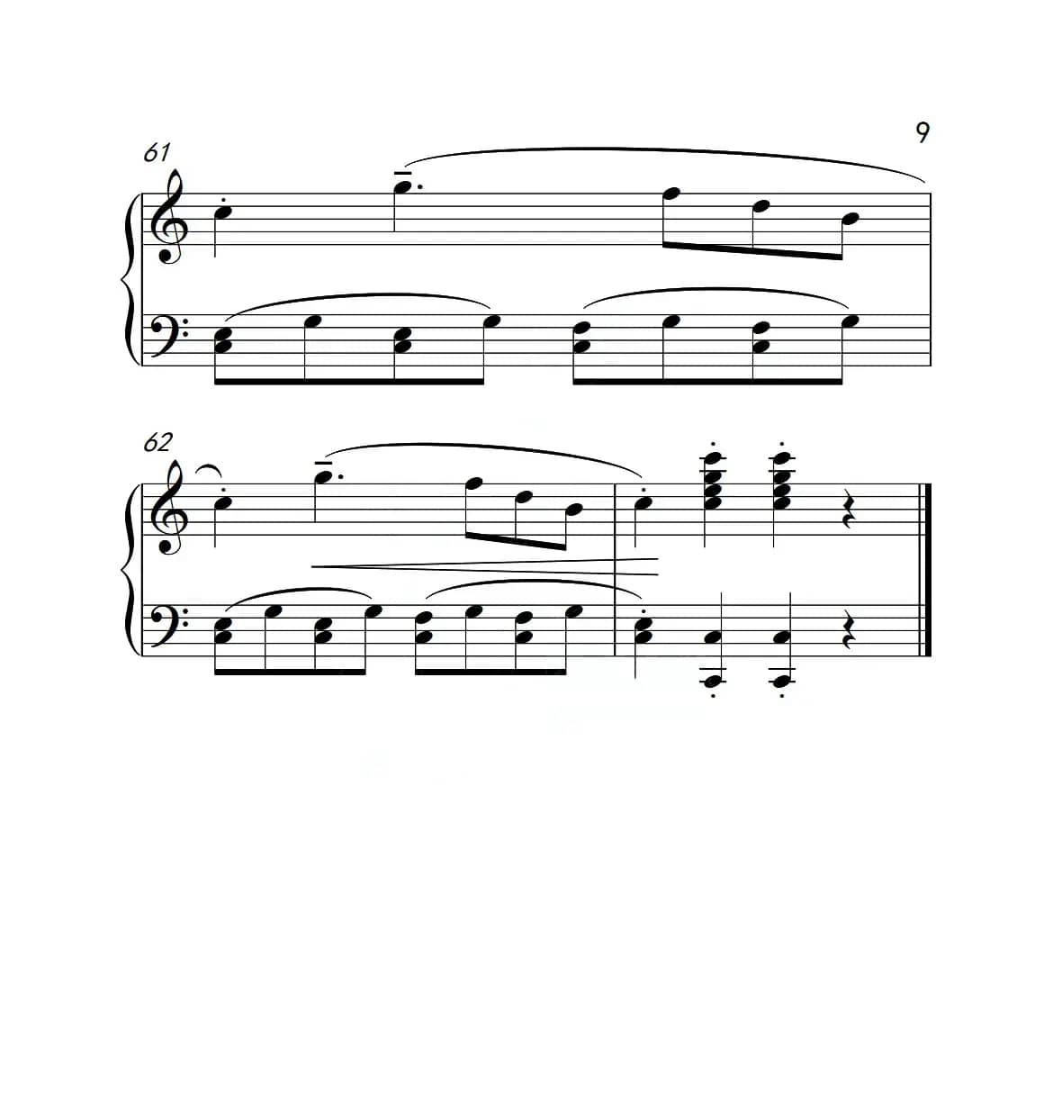 第四级B组 小奏鸣曲（中国音乐学院钢琴考级作品1~6级）