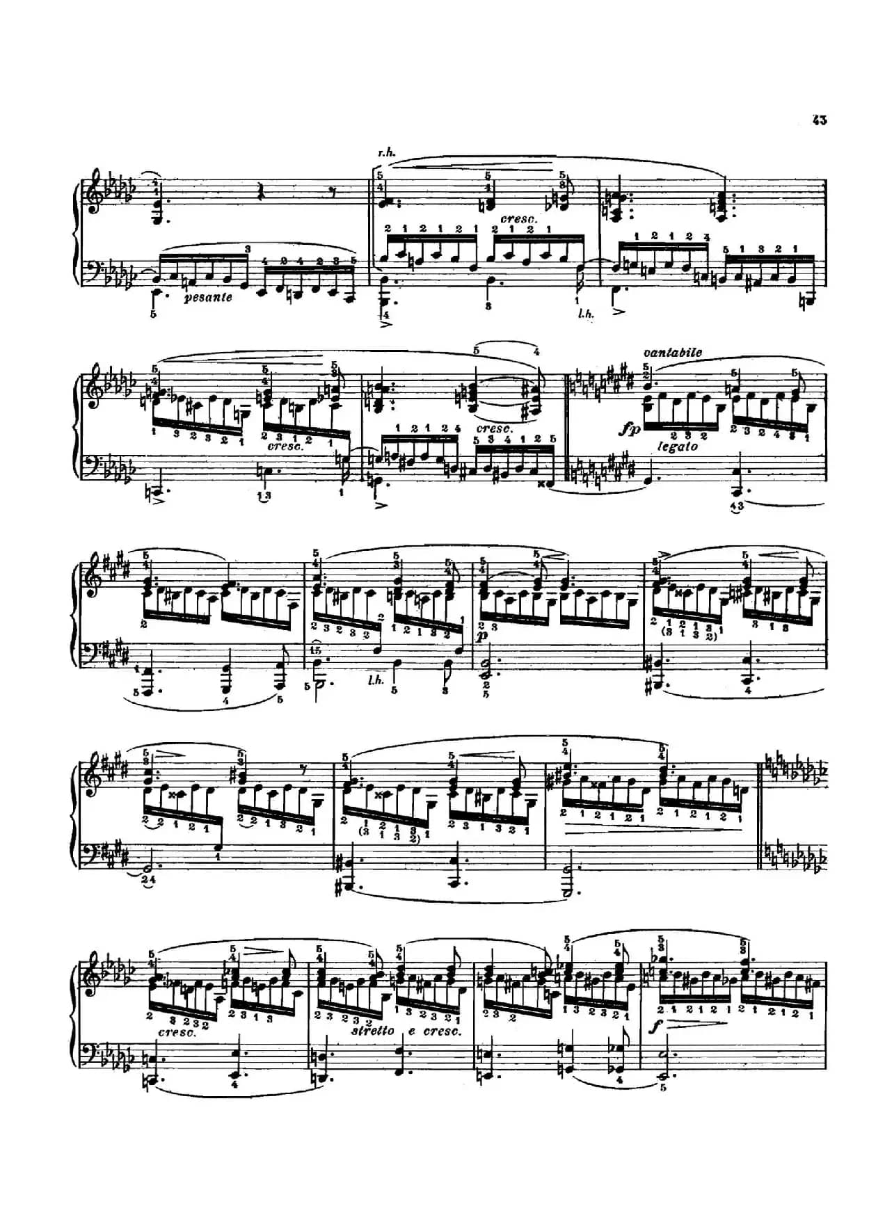 12 Etudes Op.10 柯尔托教学版（12首练习曲·6）