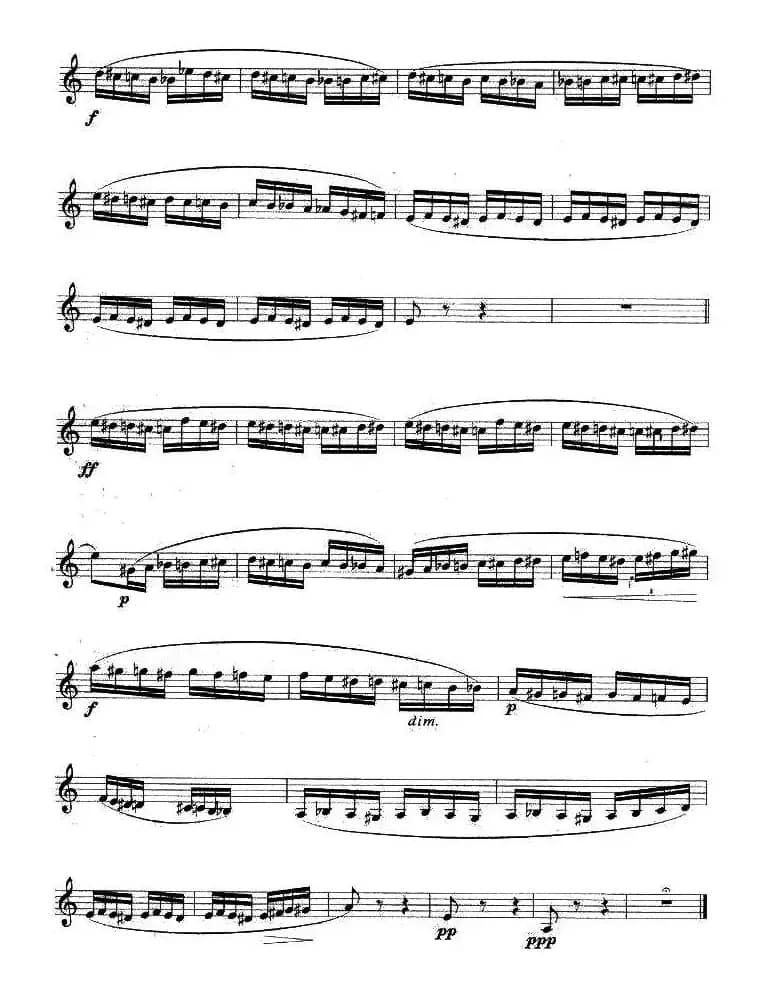 野蜂飞舞（单簧管）