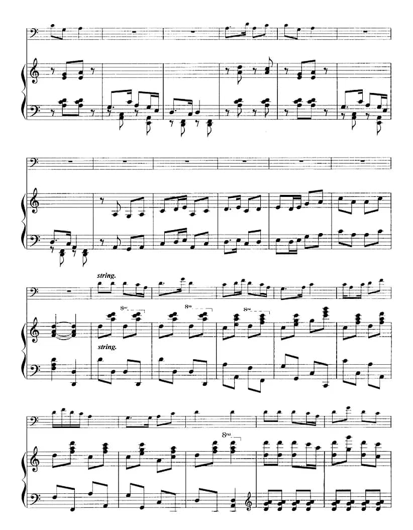 山歌与号子（长号+钢琴伴奏）