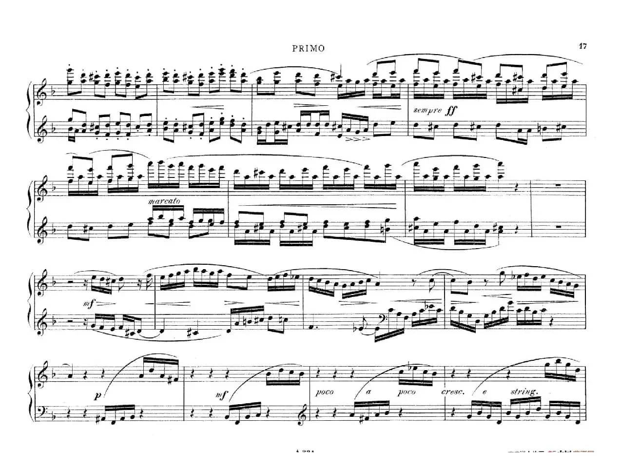 d小调托卡塔与赋格（BWV 565·雷格改编钢琴四手联弹版）