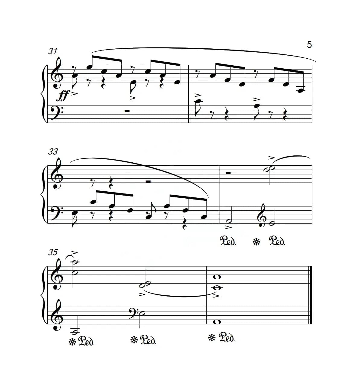 第二级 惊险的航行（中国音乐学院钢琴考级作品1~6级）