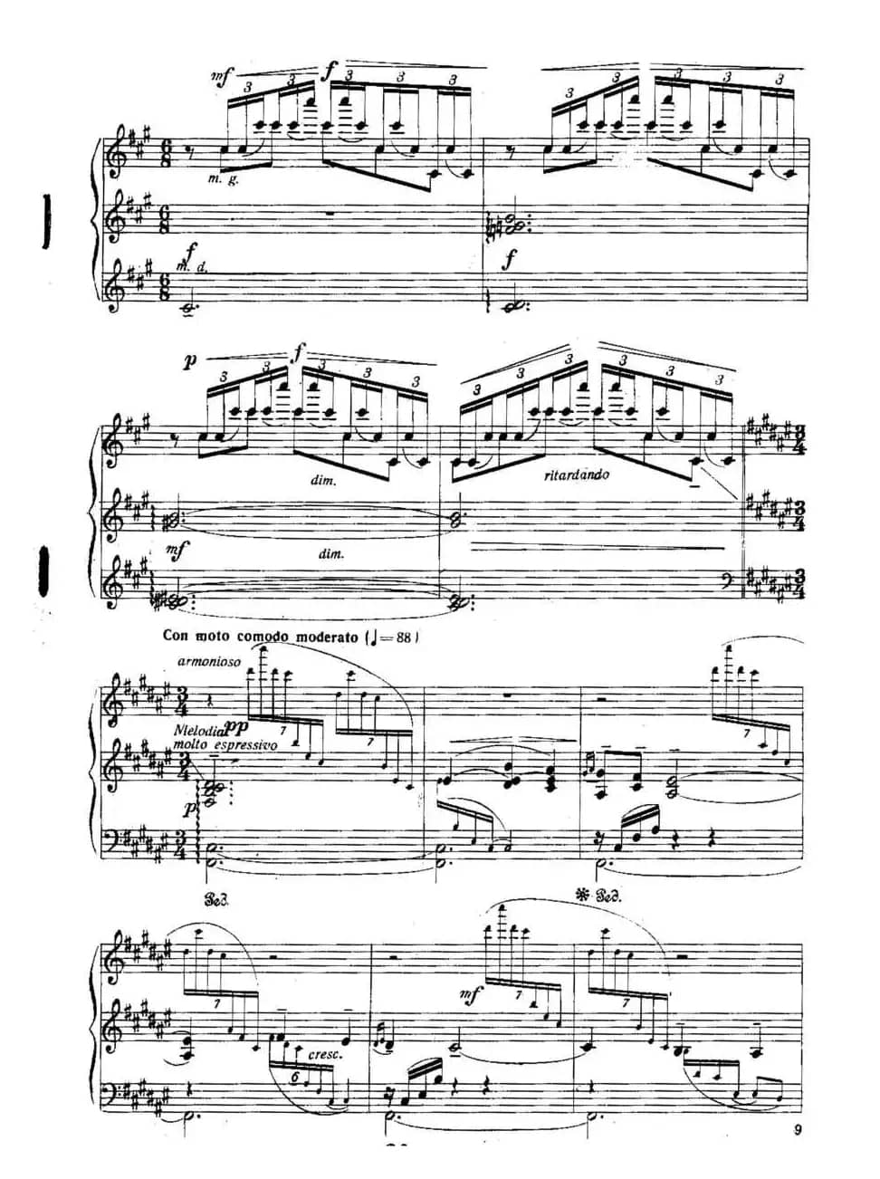 Six Préludes Exotiques Op·17（6首特色前奏曲·1）