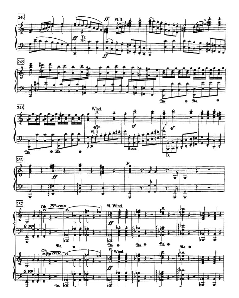 钢琴教程第八级 大型乐曲（C大调第一钢琴协奏曲 Op.15 第一乐章）