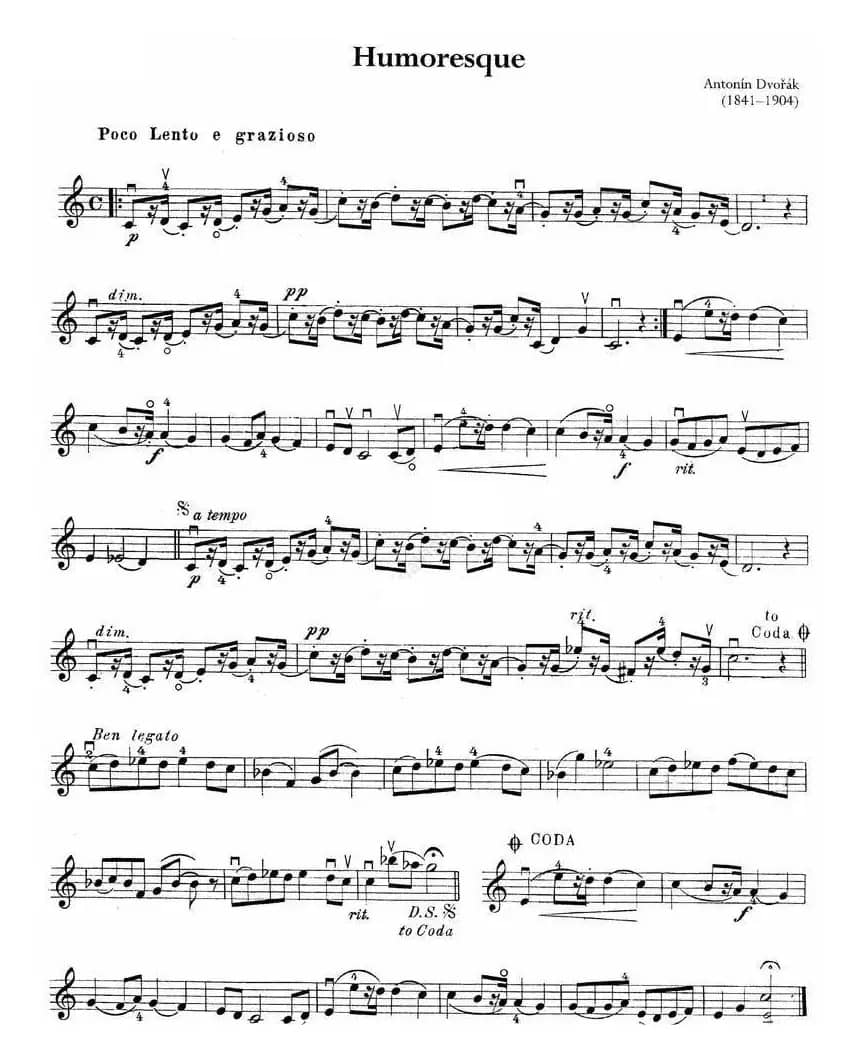 Humoresque（诙谐曲）