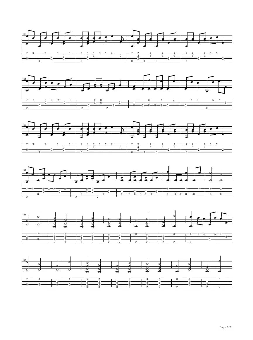 I'm yours（尤克里里指弹谱）